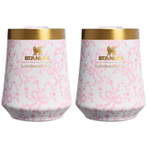 Stanley 1913 x LoveShackFancy Holiday The Reserve Wine Tumbler Set | 11 OZ (2-pack)