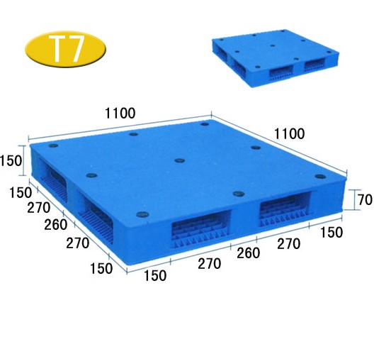 T7-雙面平板型塑料托盤(pán)