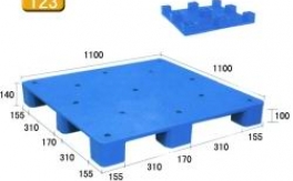 T23-九腳平板塑料托盤(pán)(1111)